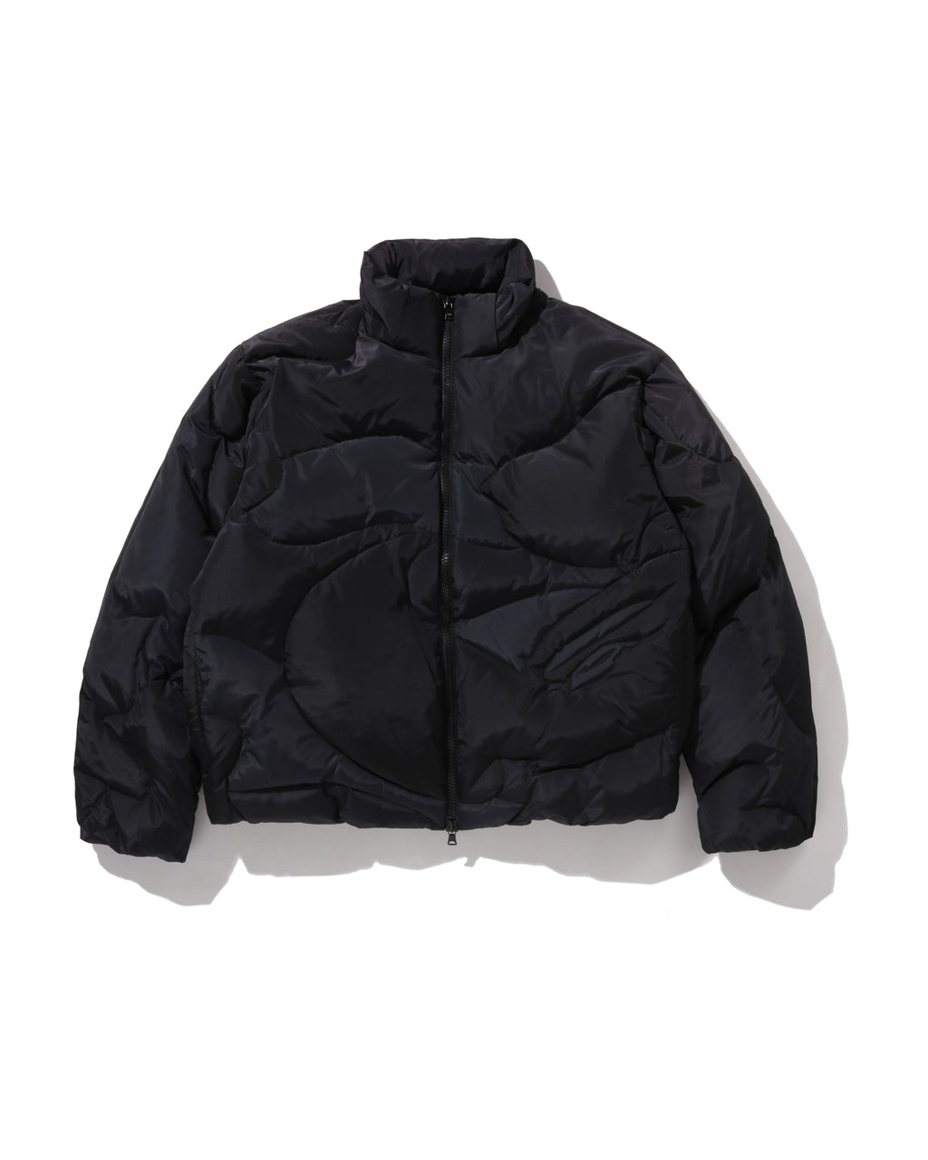 Mega Color Camo Quilted Down Jacket