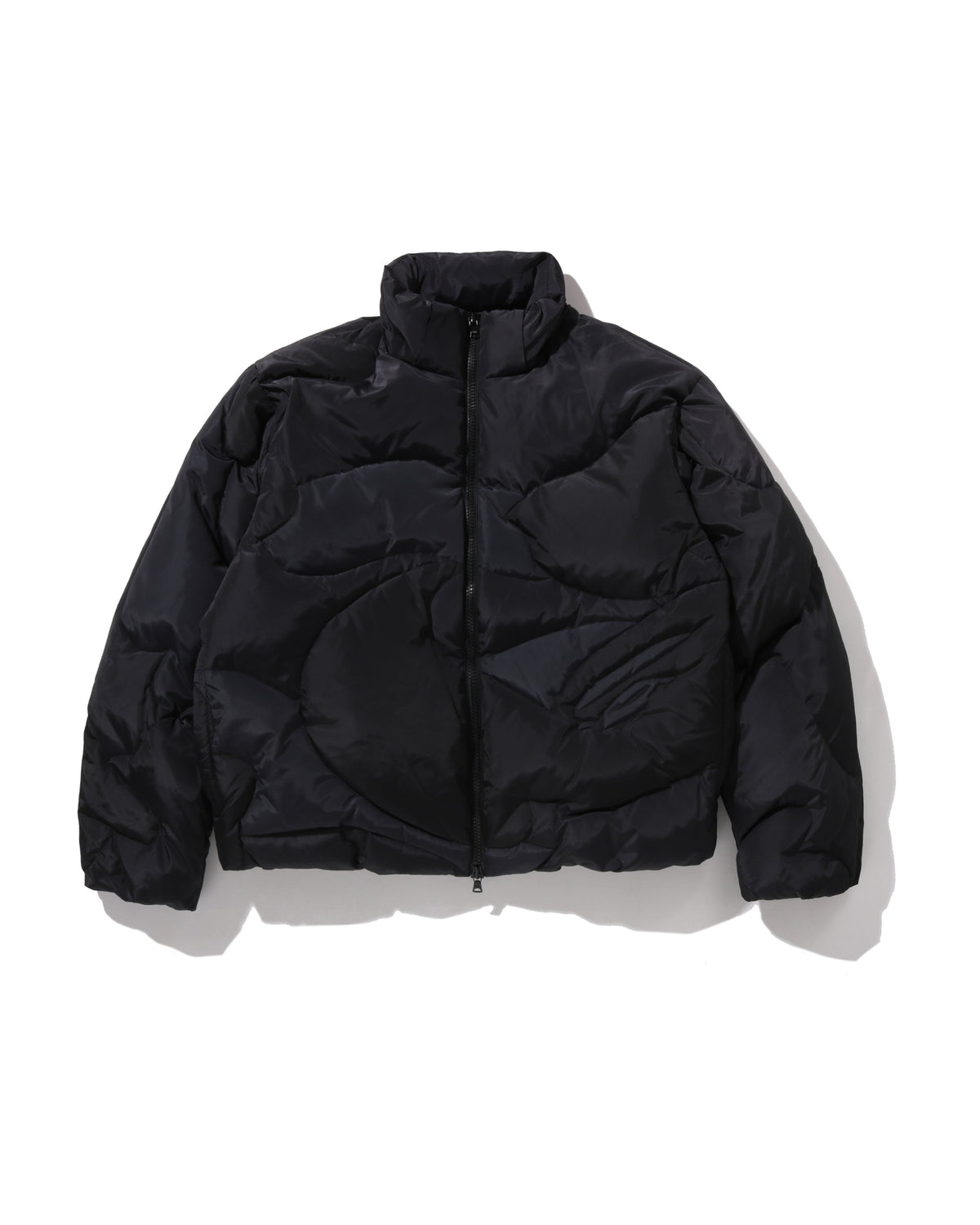 Mega Color Camo Quilted Down Jacket