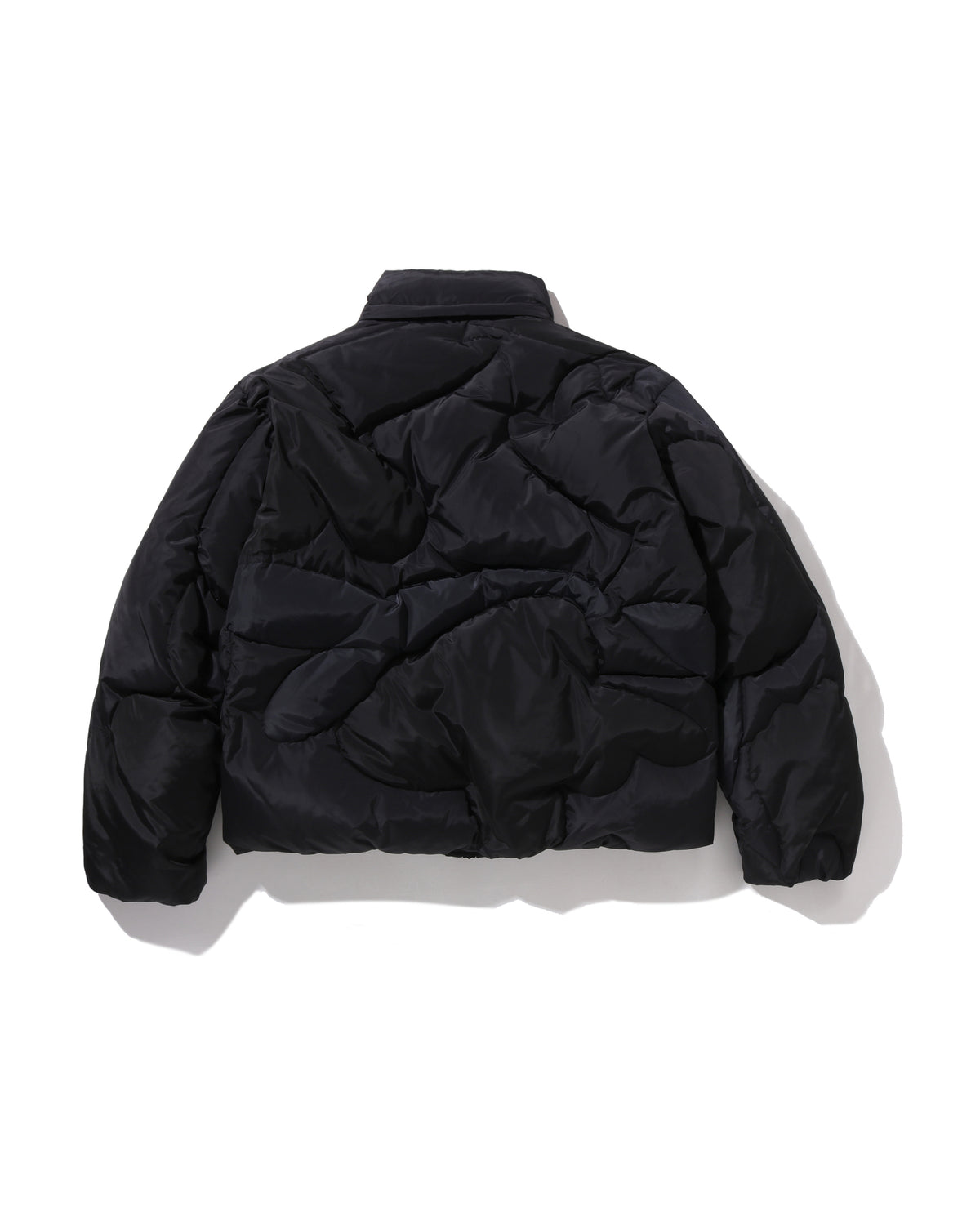 Mega Color Camo Quilted Down Jacket