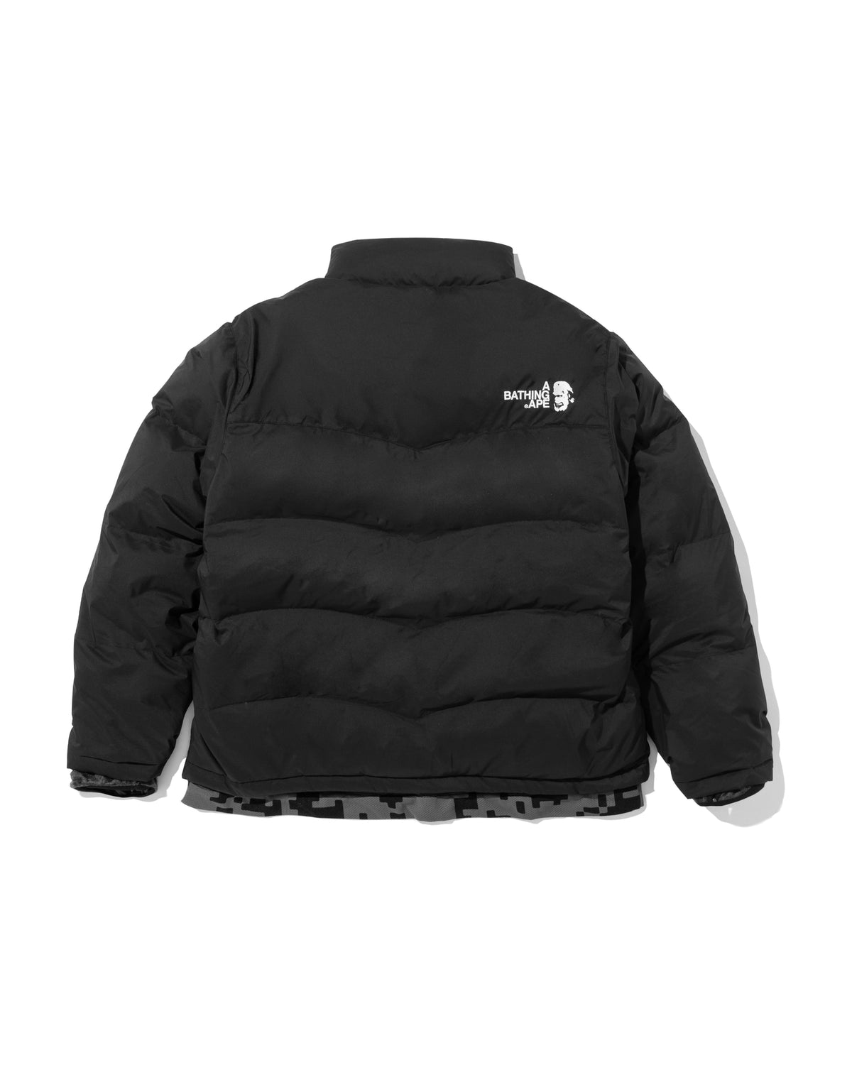 BAPE By Kazuki Kuraishi Pixelate Camo Reversible Down Jacket