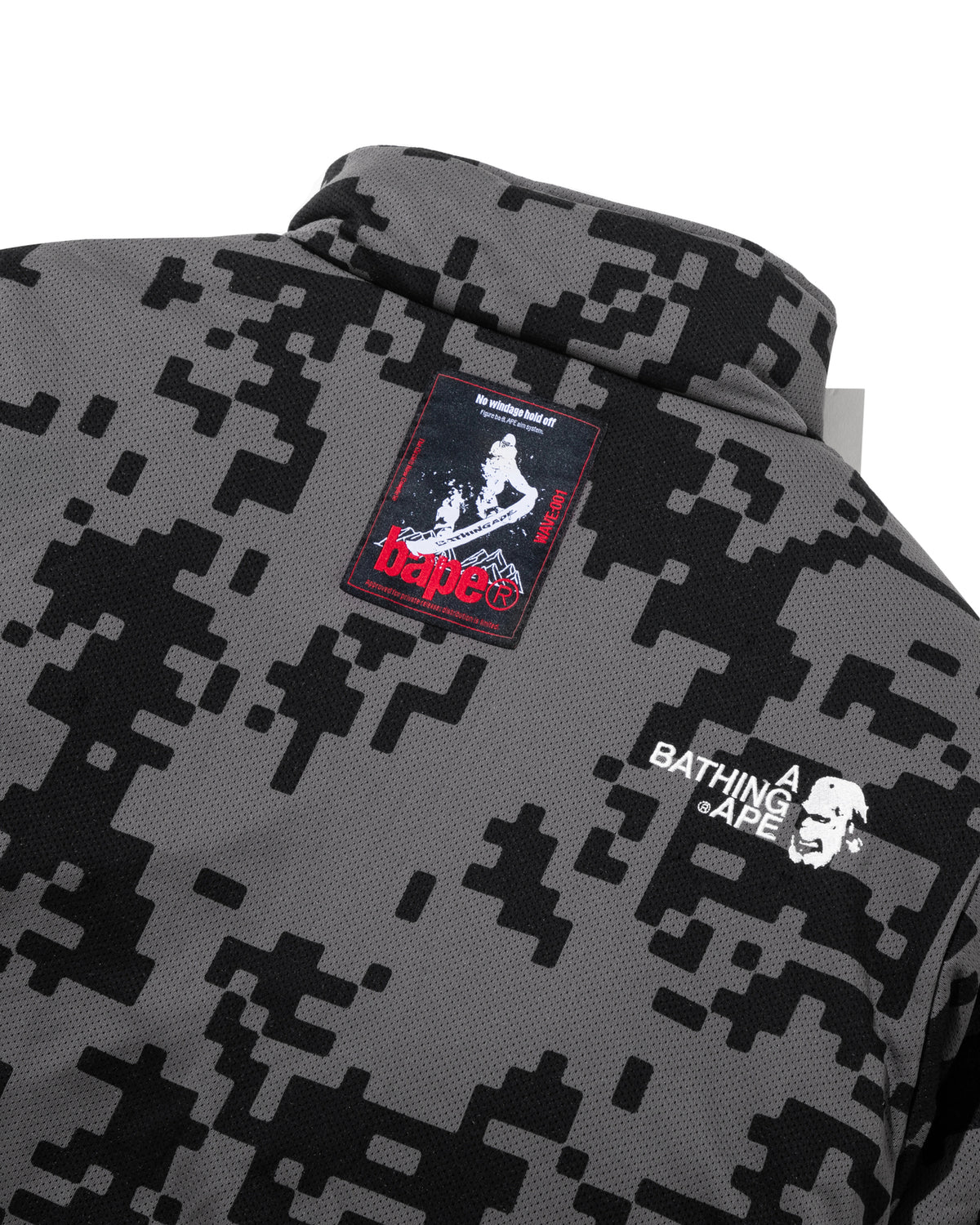 BAPE By Kazuki Kuraishi Pixelate Camo Reversible Down Jacket