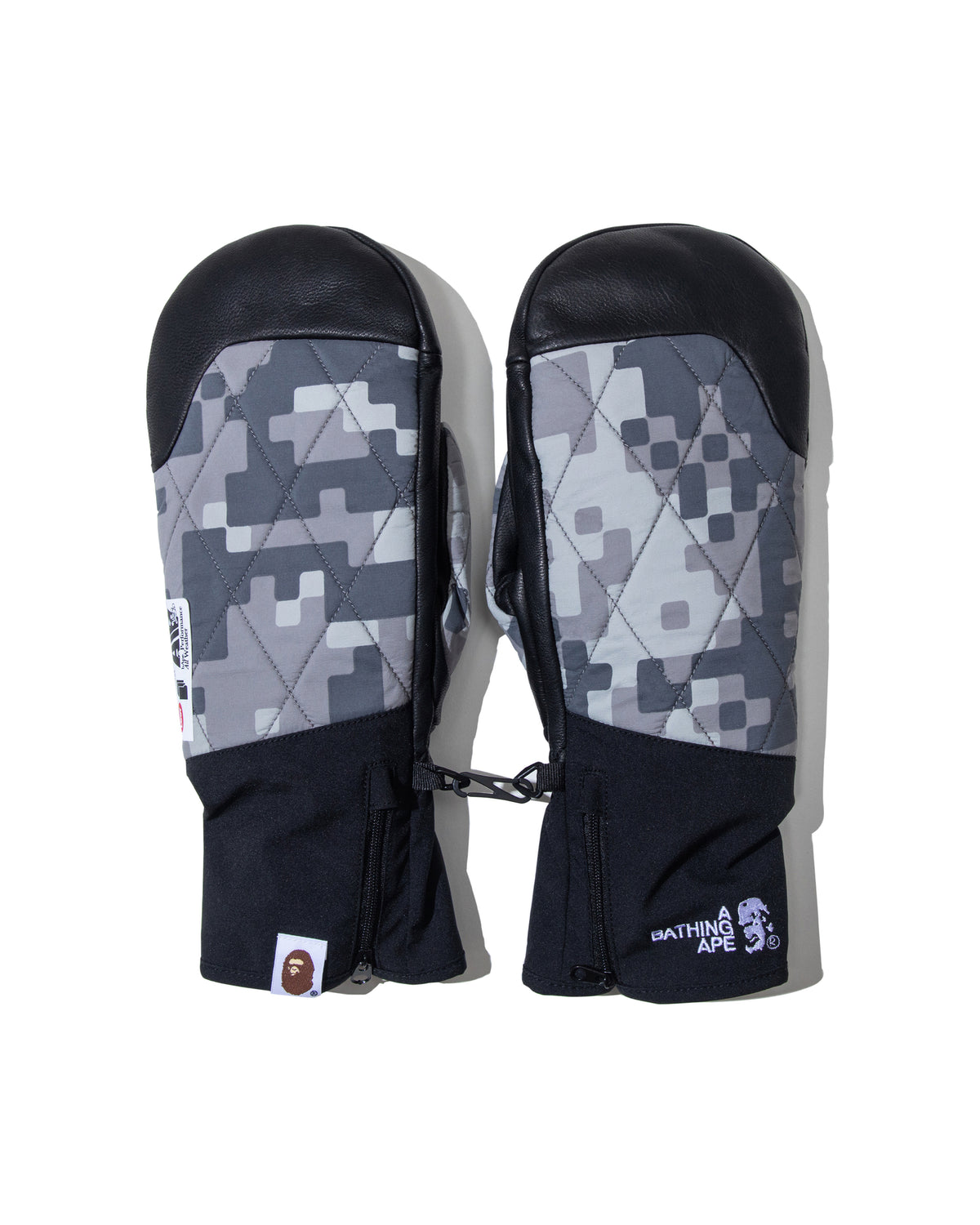 BAPE By Kazuki Kuraishi Pixelate Camo Polrfleece Gloves