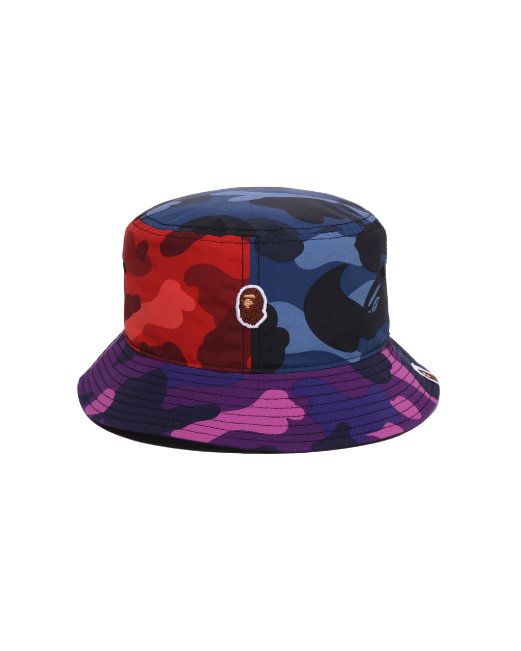 Color Camo Crazy Pattern Bucket Hat