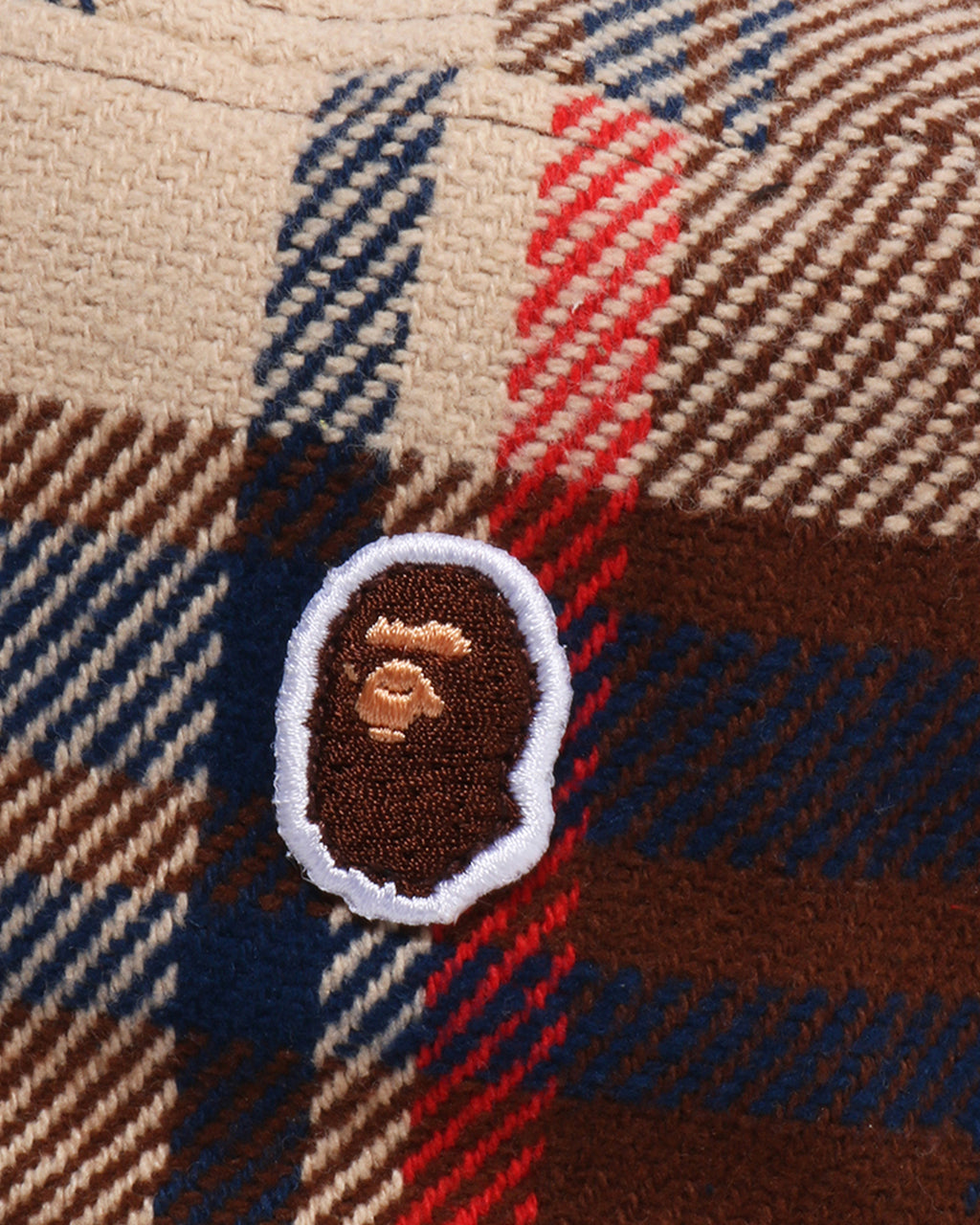 BAPE Check Bucket Hat