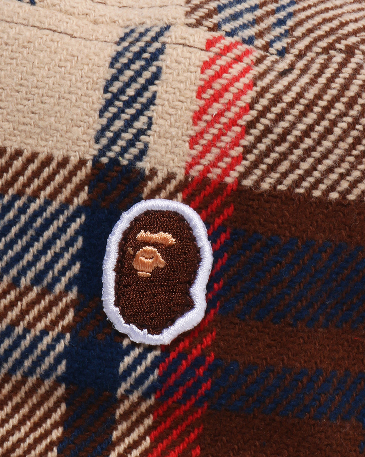 BAPE Check Bucket Hat