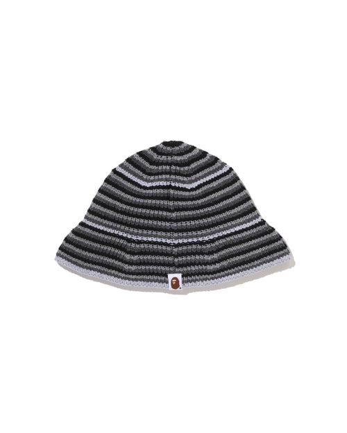 Ape Head One Point Stripe Knit Hat