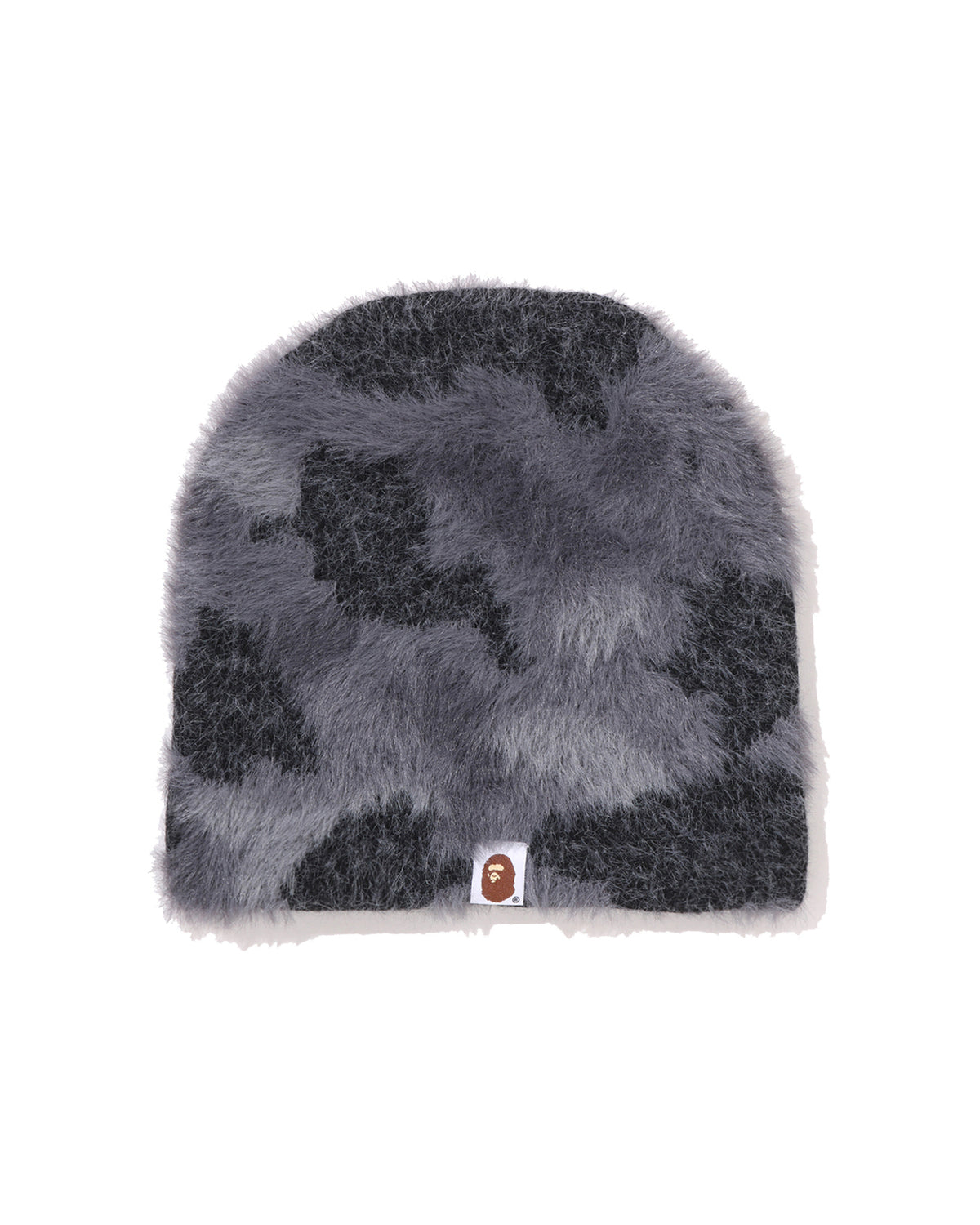 Color Camo Furry Beanie