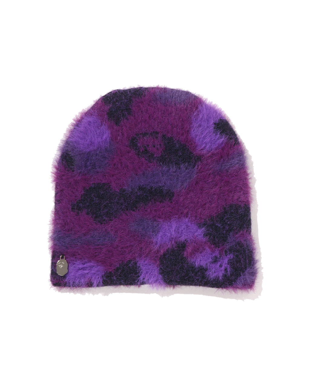 Color Camo Furry Beanie