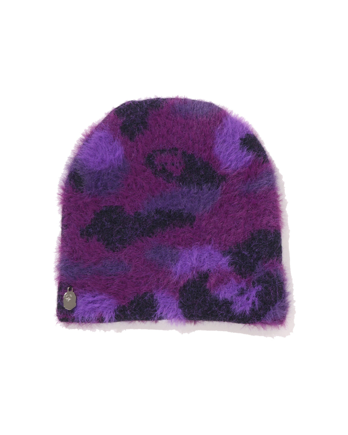 Color Camo Furry Beanie