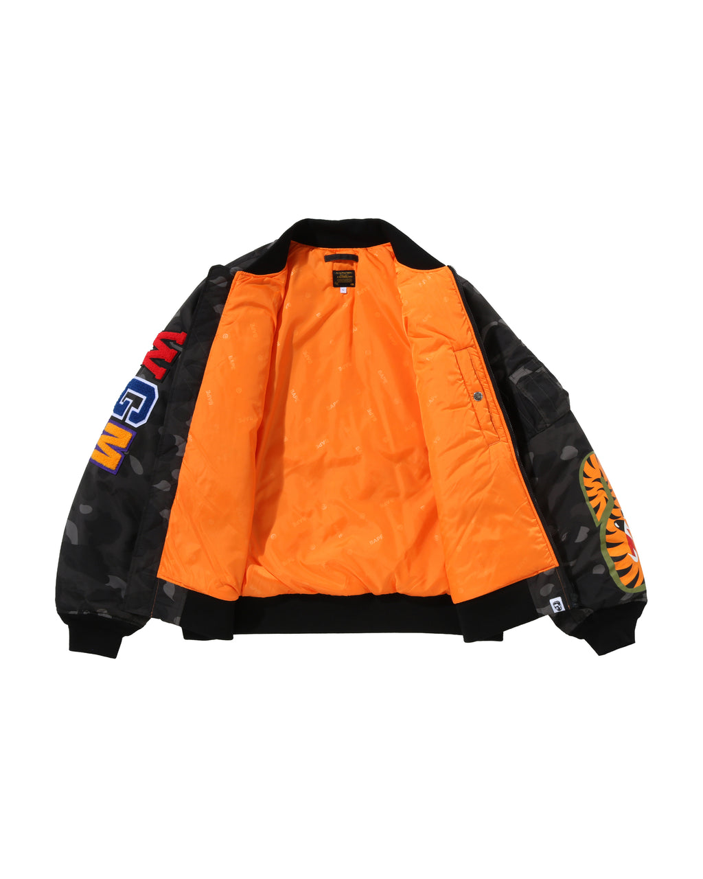 Color Camo Shark Ma-1 #1
