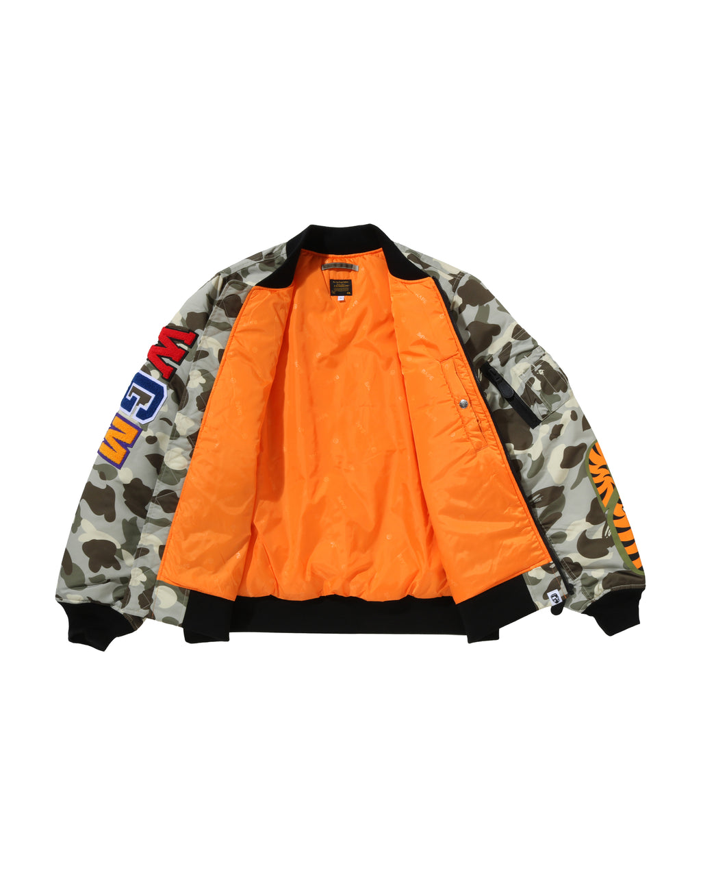 Color Camo Shark Ma-1 #2