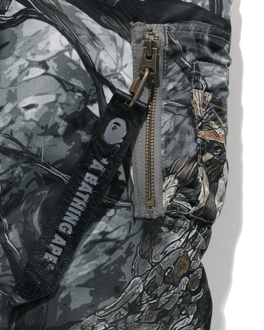 Tree Edge Camo Bomber Jacket