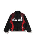 Aba Frame Monogram Jacquard Multi Logo Padded Jacket