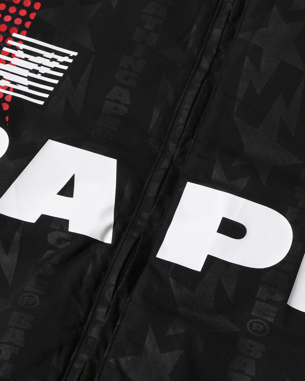 Aba Frame Monogram Jacquard Multi Logo Padded Jacket