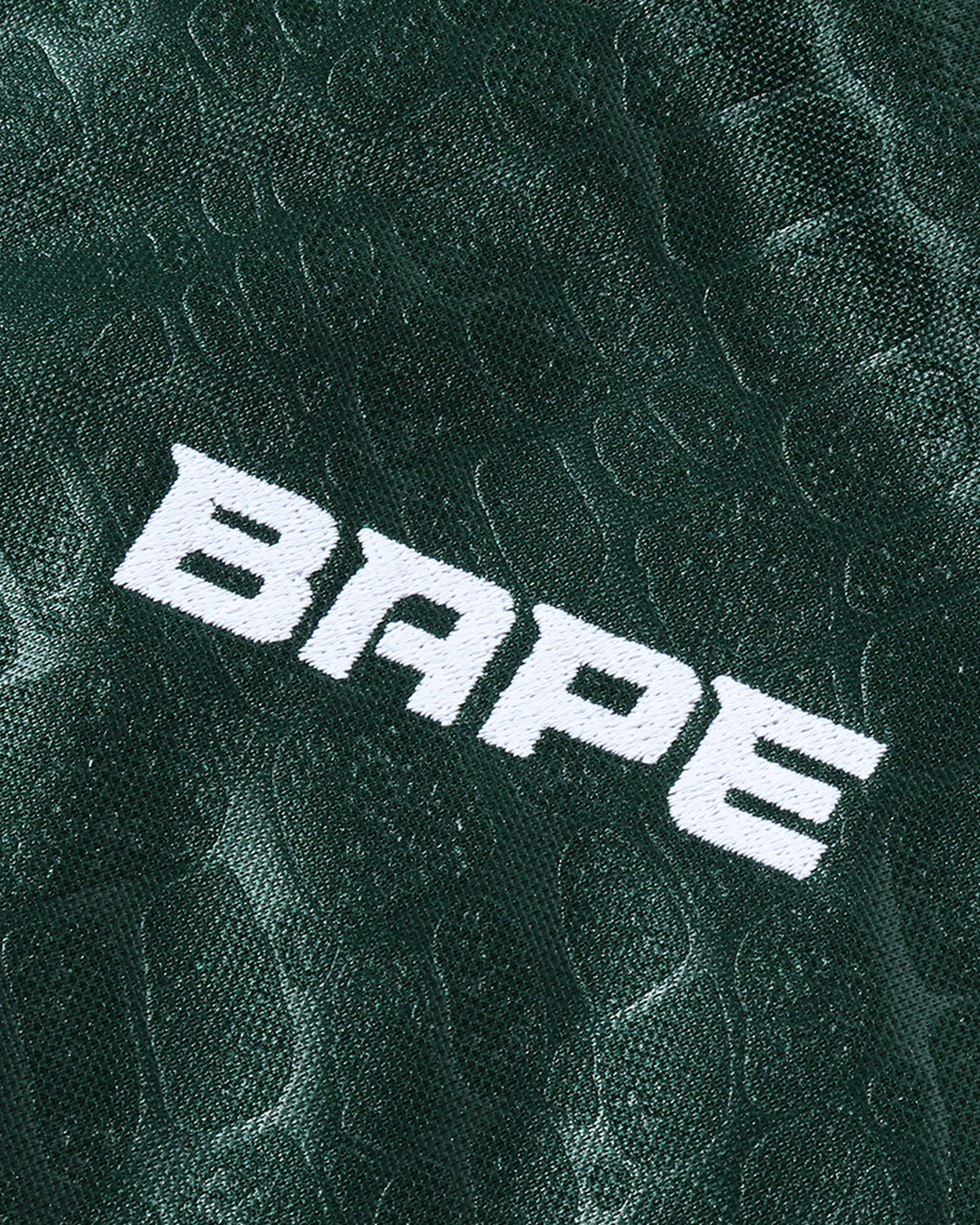 Croc Pattern Padded Track Jacket