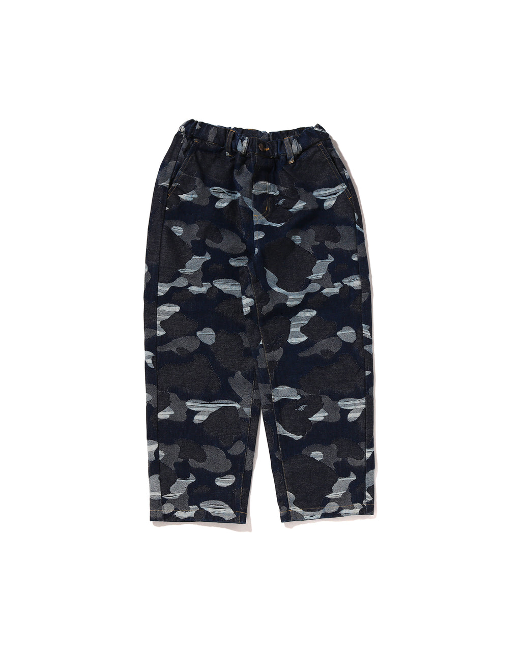 Kids Camo Jacquard Denim Pants