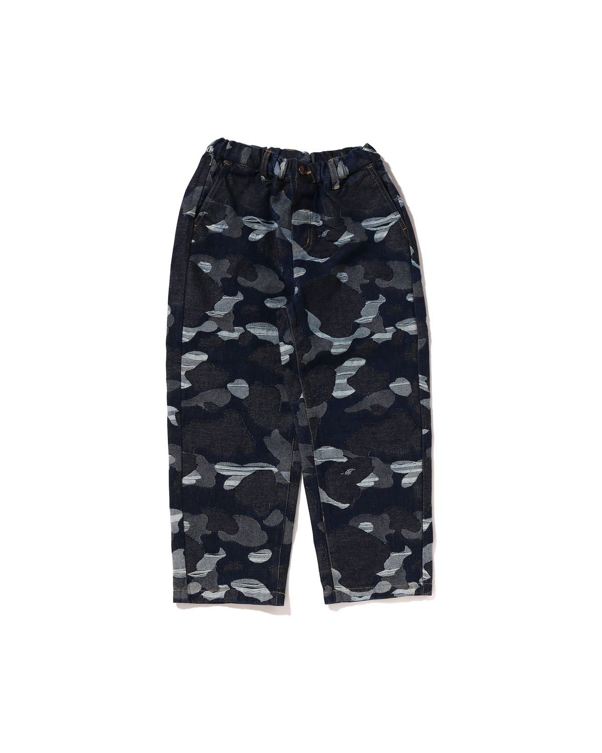 Kids Camo Jacquard Denim Pants