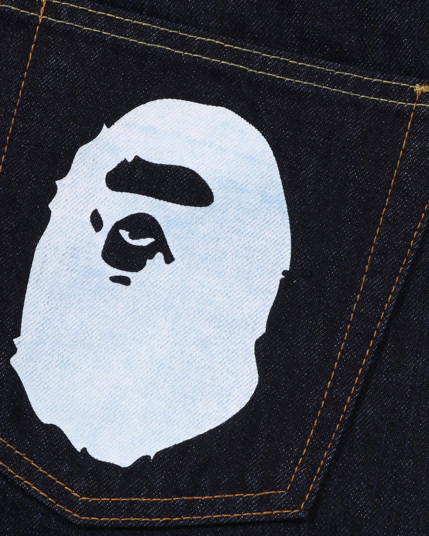 Ape Head Denim Pants