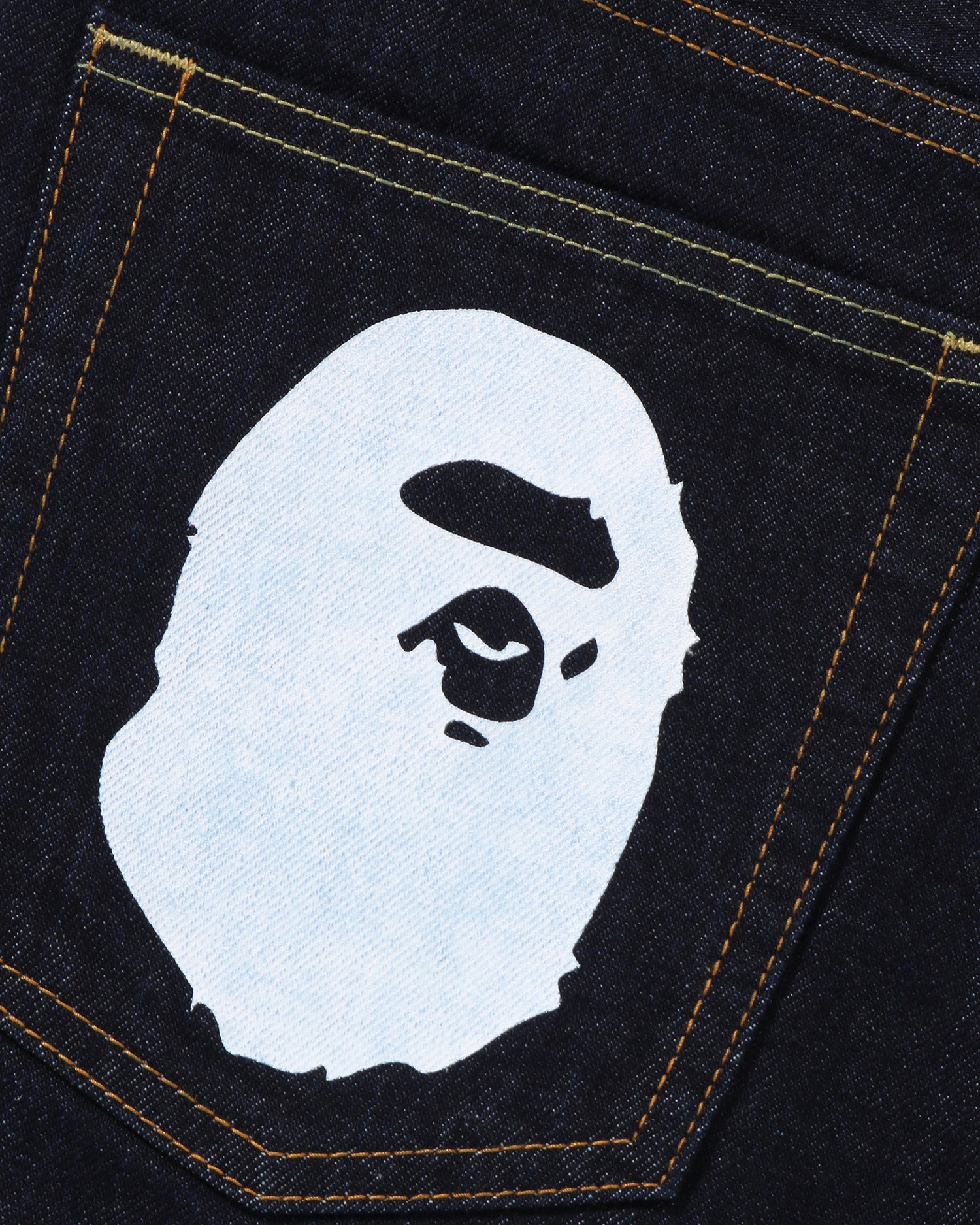 Ape Head Denim Pants