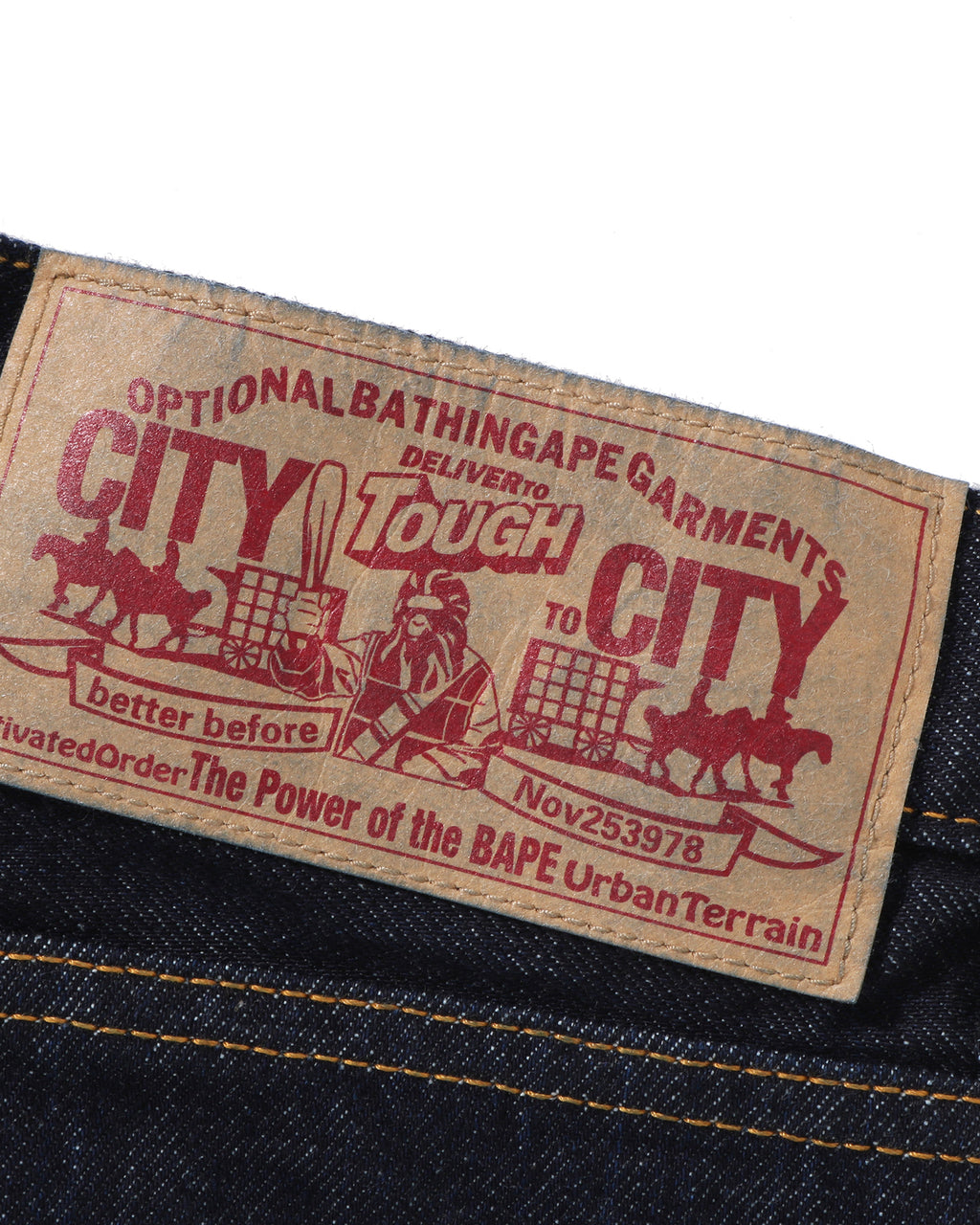 Ape Head Denim Pants