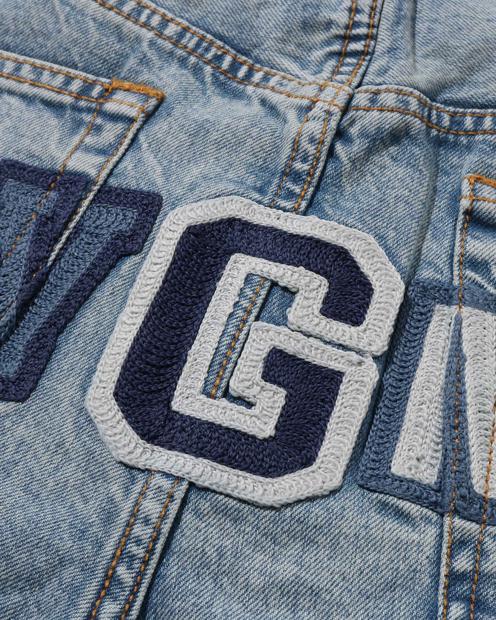 Shark Relaxed Fit Denim Pants