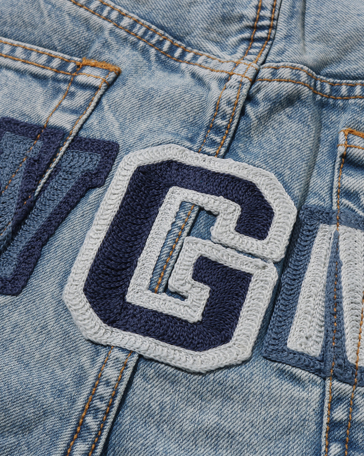 Shark Relaxed Fit Denim Pants