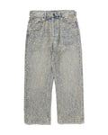 Line Camo Jacquard One Point Relaxed Fit 13oz Denim Pants