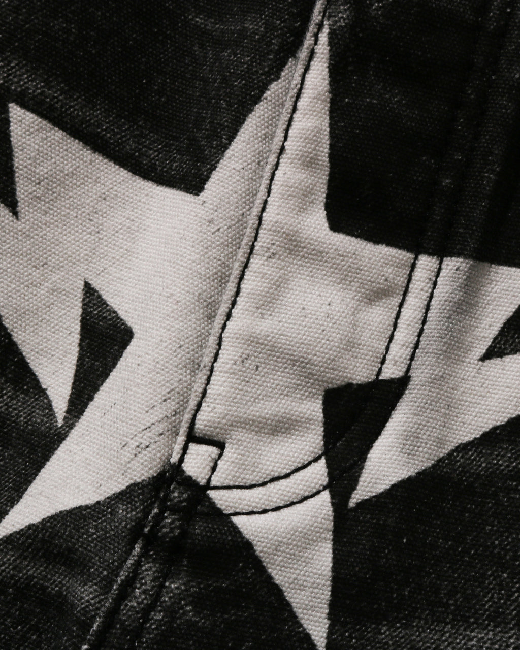 Fake Print BAPE STA Denim Pants