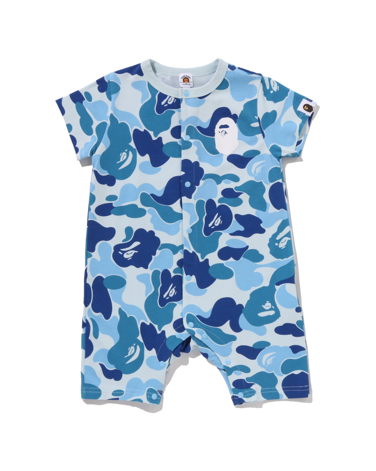 Babies Abc Camo Ape Head Rompers