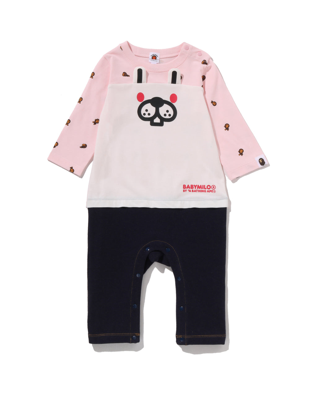 Babies Baby Milo Monogram Face Friends Rompers