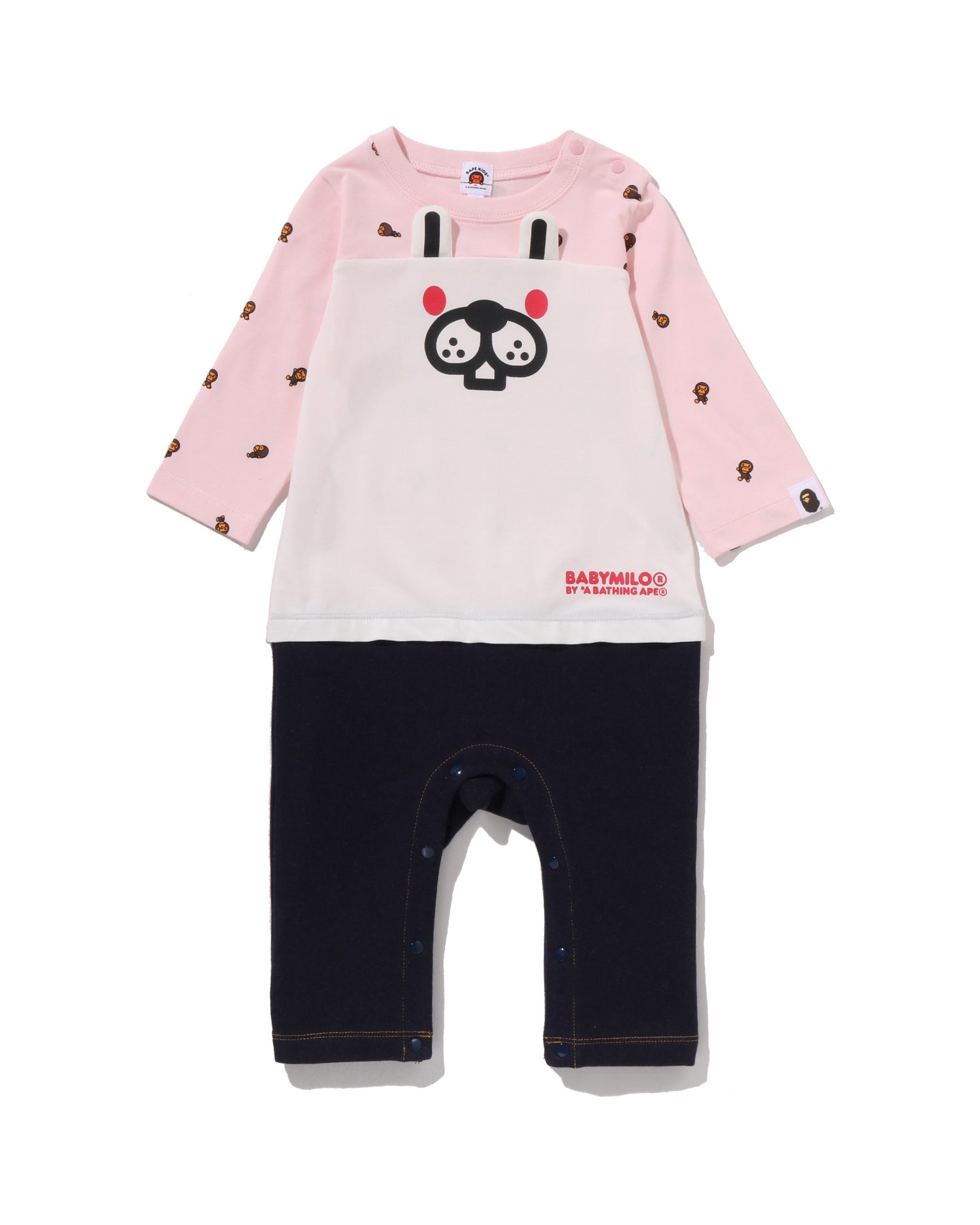 Babies Baby Milo Monogram Face Friends Rompers