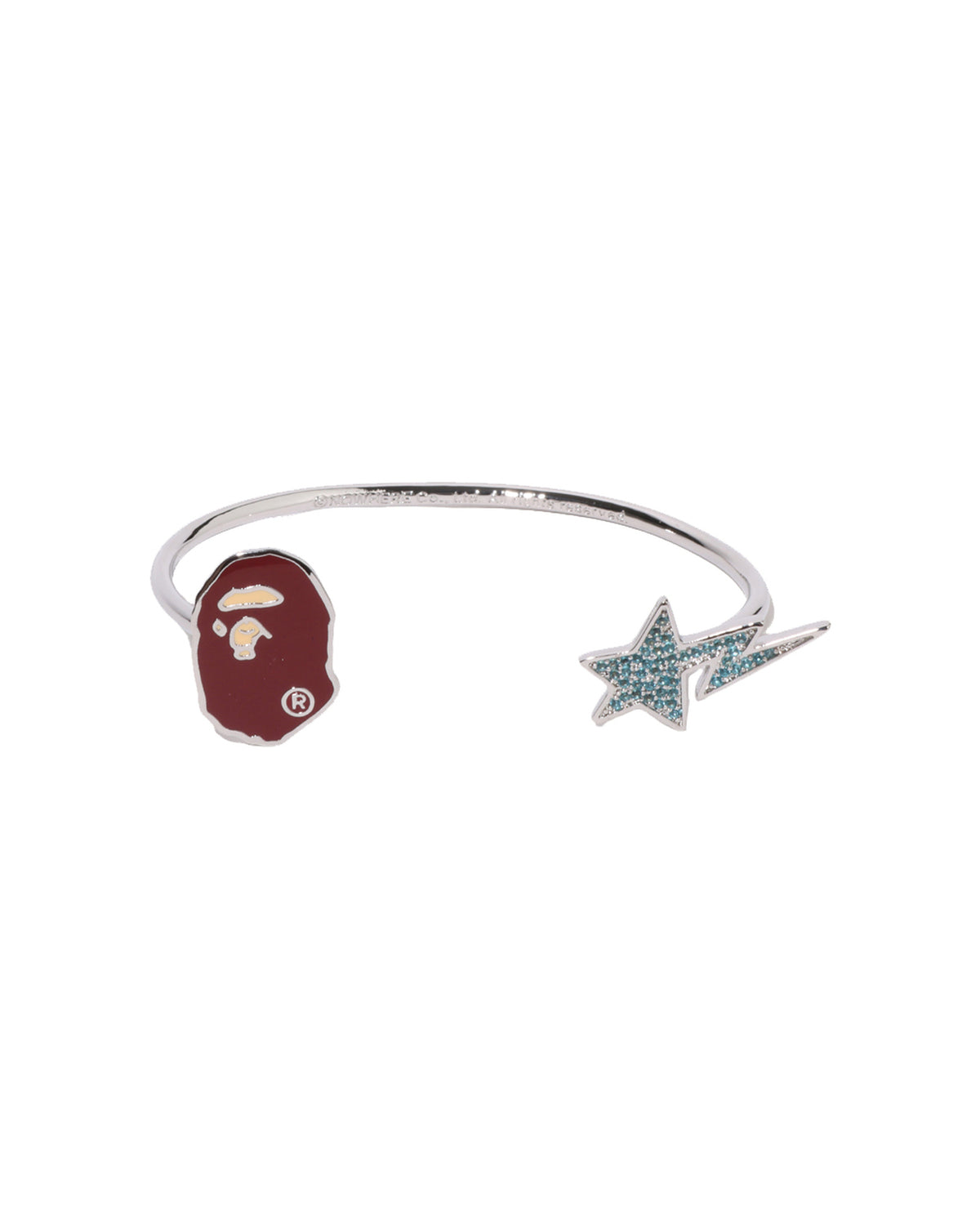 Ape Head and STA Crystal Stone Bracelet