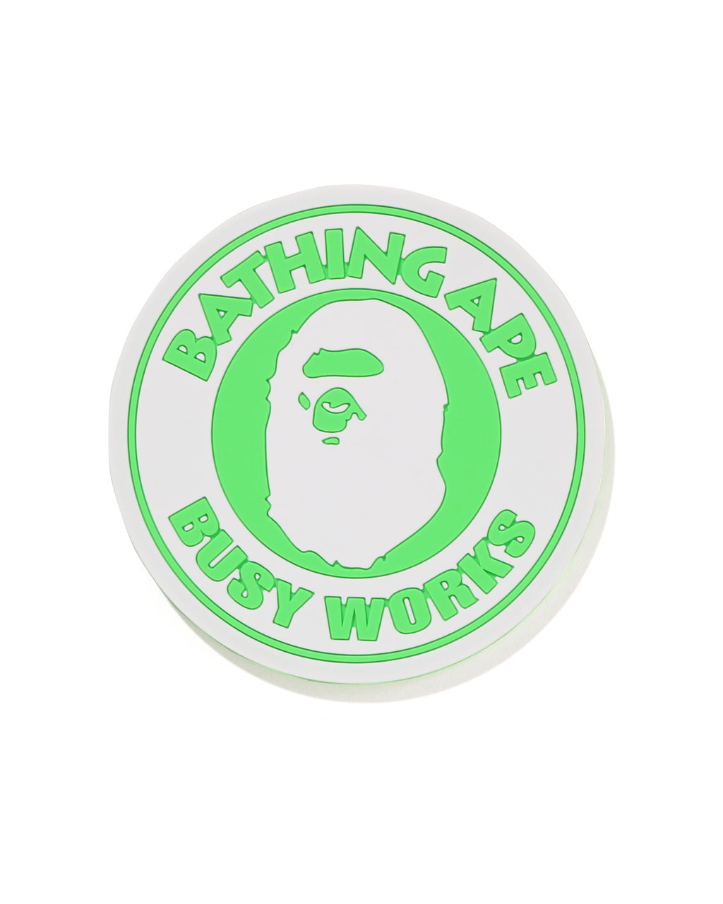 Busy Works Neon Color Rubber Coaster