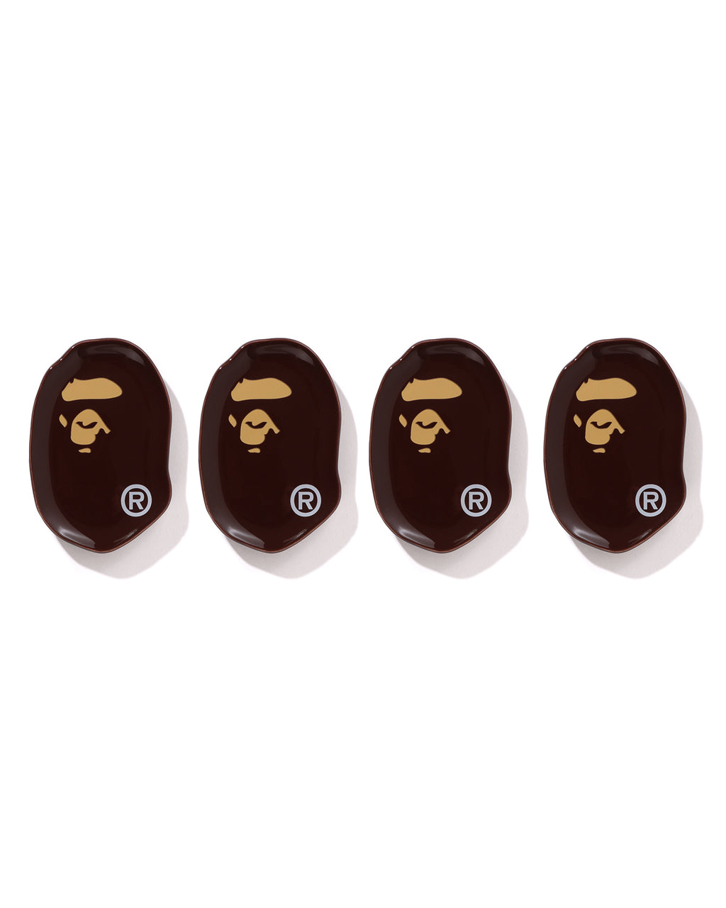 Ape Head Condiment Plate Set