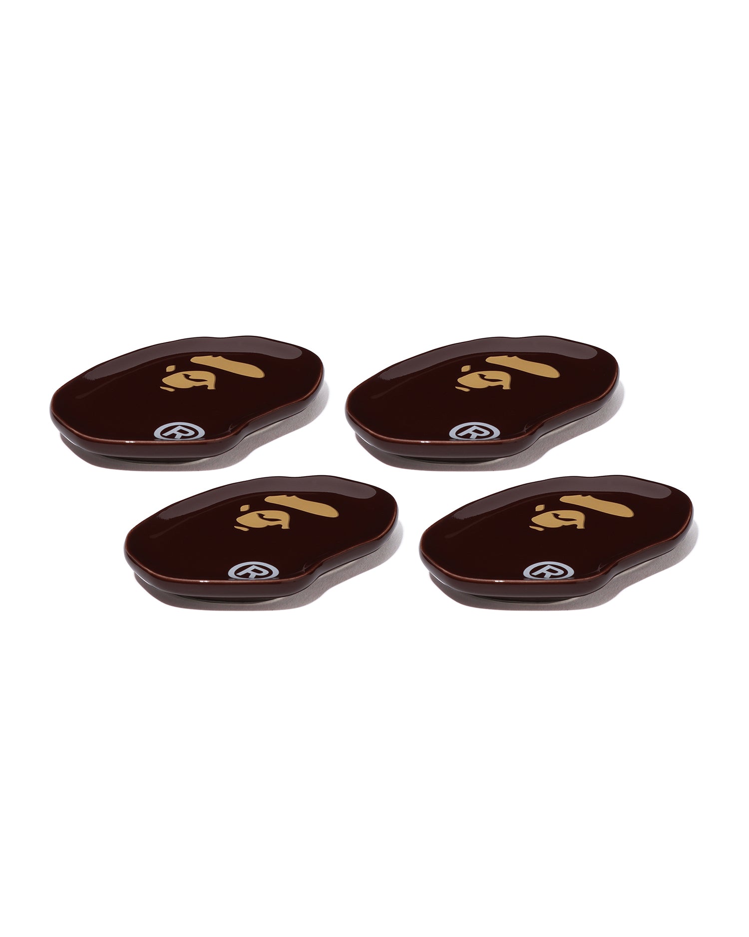 Ape Head Condiment Plate Set