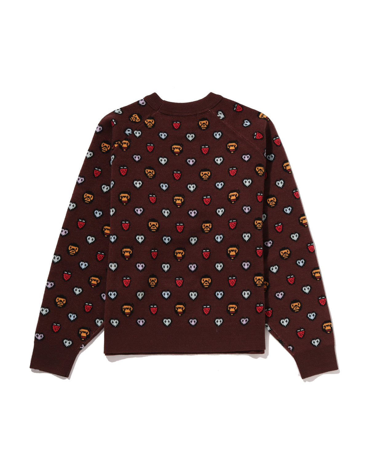 Milogram Sweets Pattern Oversized Sweater
