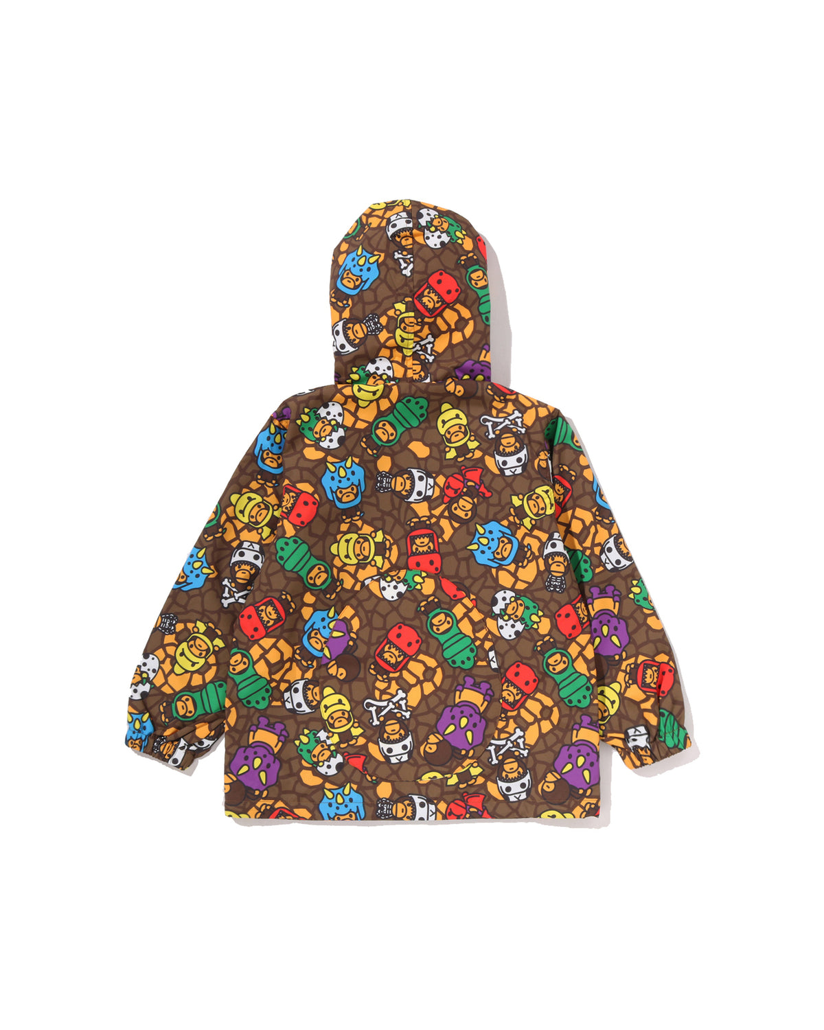 Kids Milo Multi Dinosaurs Pattern Hoodie Jacket