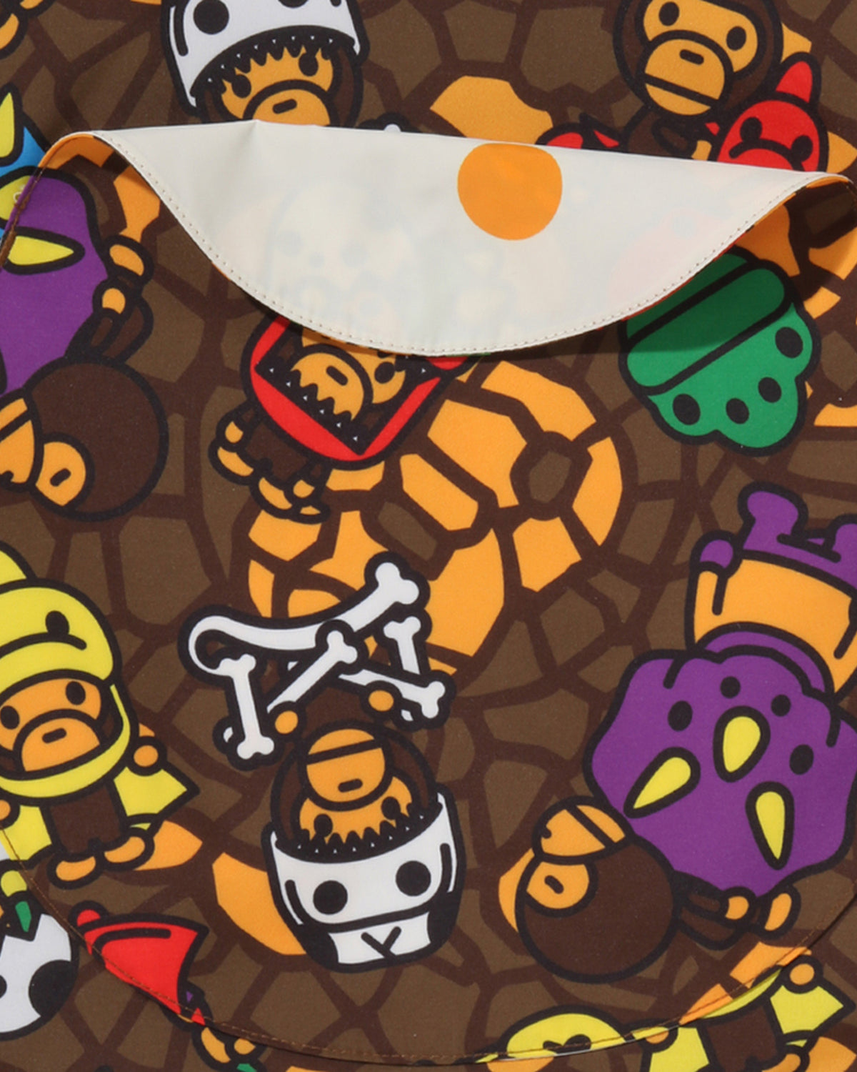 Kids Milo Multi Dinosaurs Pattern Hoodie Jacket