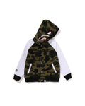 Kids 1st Camo Shark Hoodie Sweat Varsity Jacket