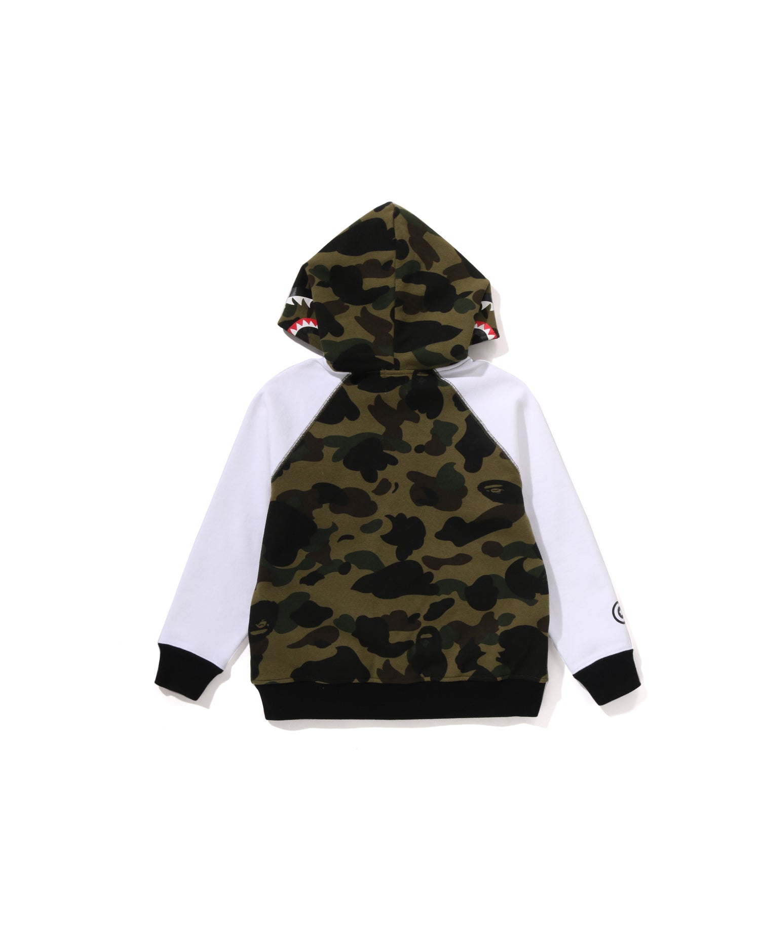 Kids 1st Camo Shark Hoodie Sweat Varsity Jacket