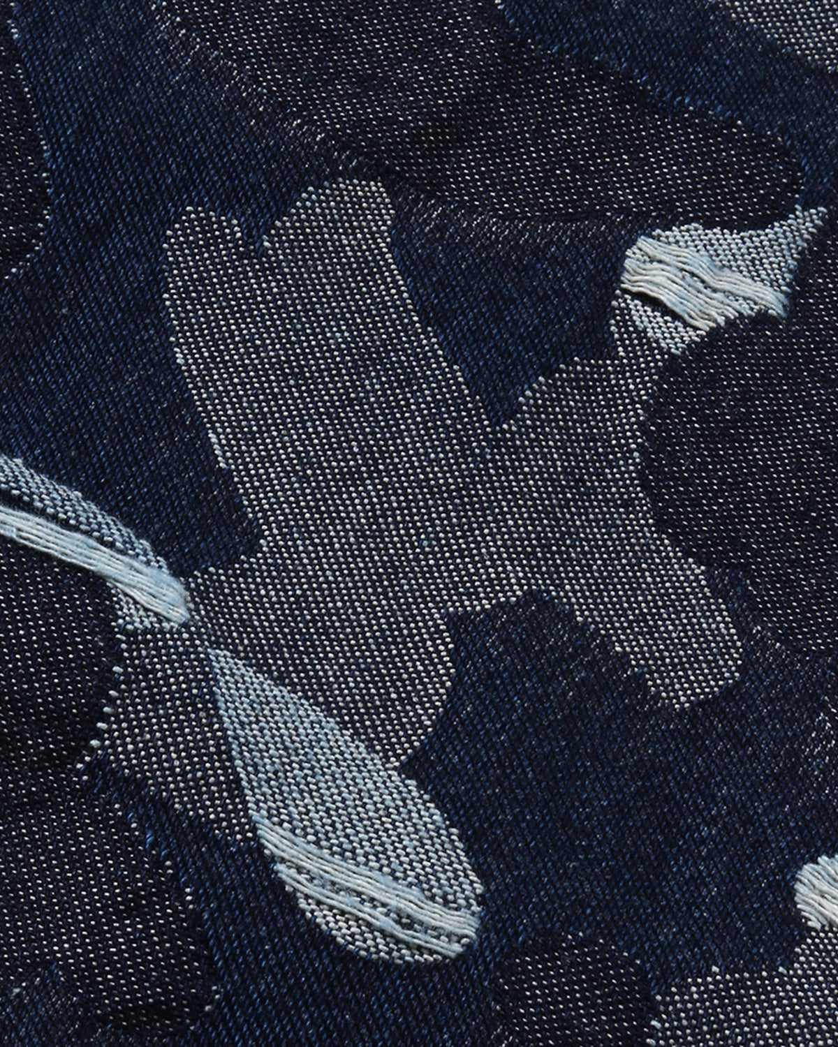 Kids Camo Jacquard Denim Jacket