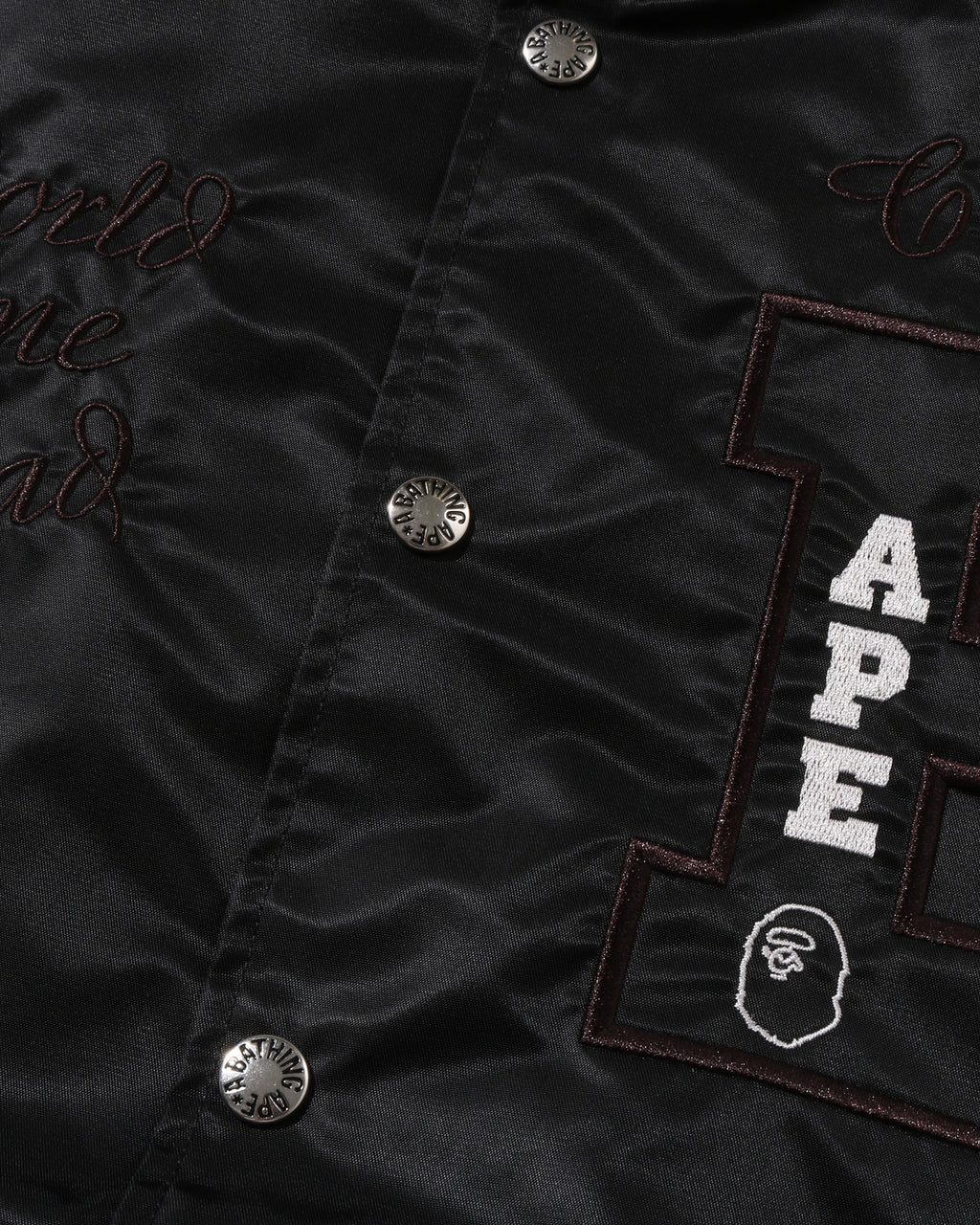 BAPE Nylon Varsity Jacket