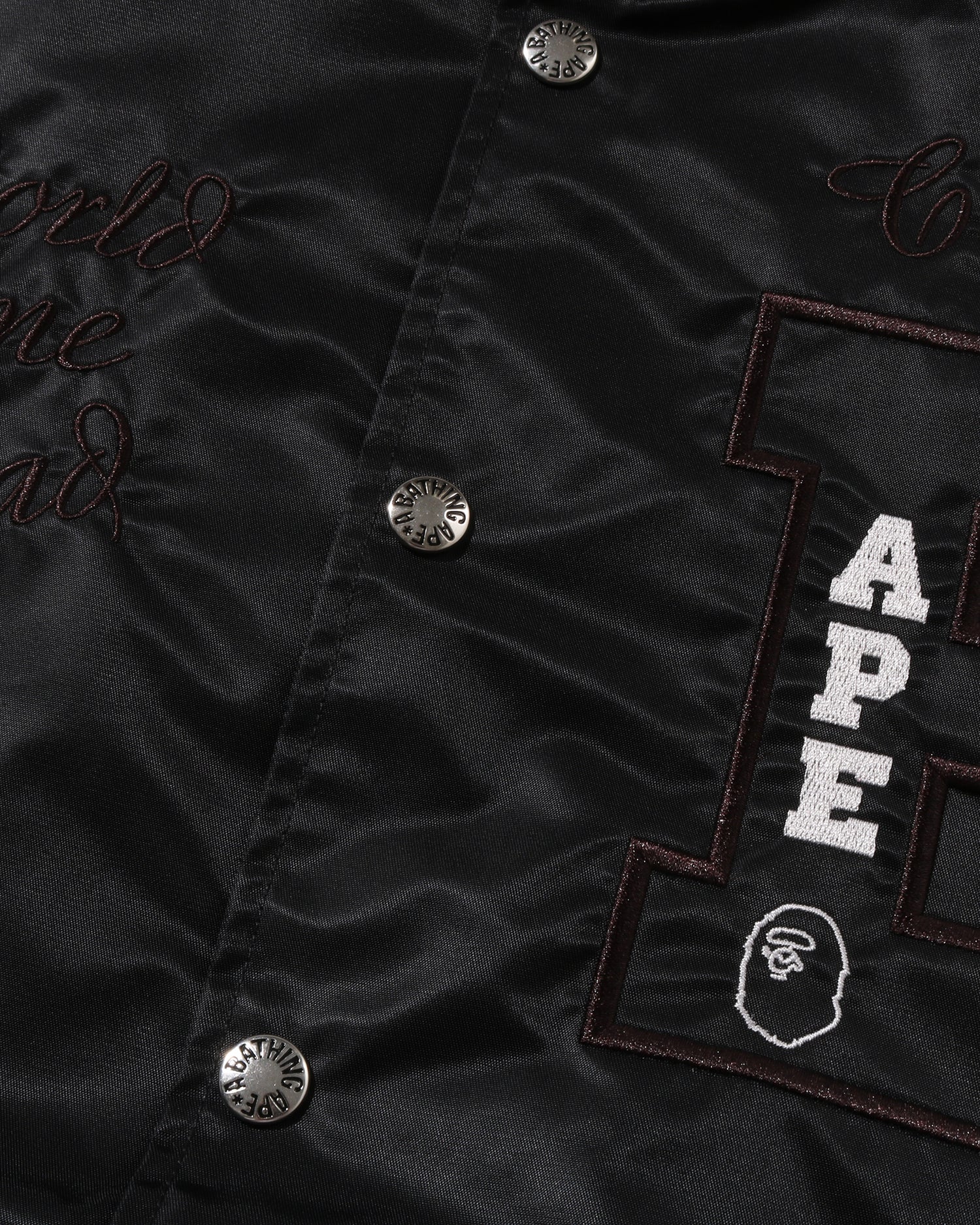 BAPE Nylon Varsity Jacket