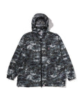 Multi Pixel Camo Mesh Hoodie Jacket