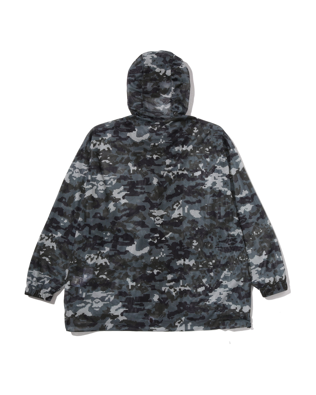 Multi Pixel Camo Mesh Hoodie Jacket