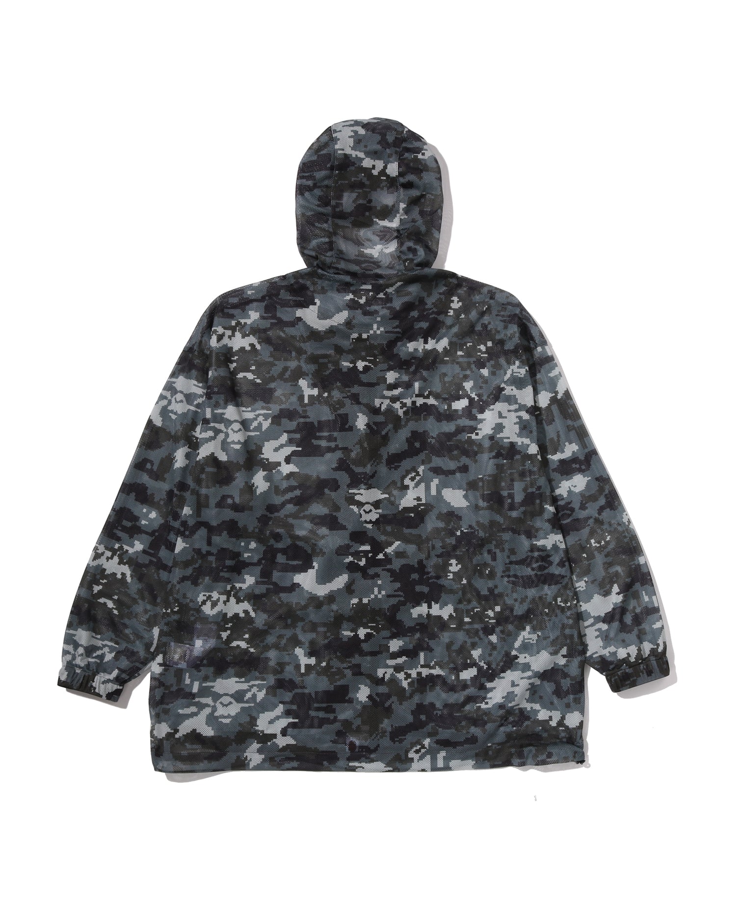 Multi Pixel Camo Mesh Hoodie Jacket