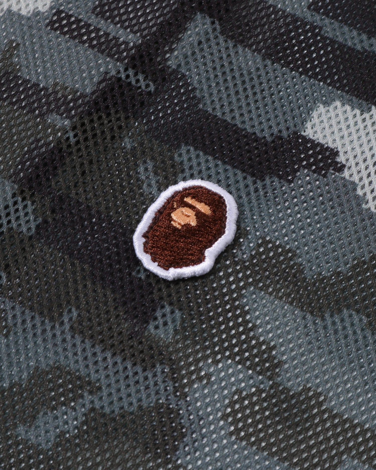 Multi Pixel Camo Mesh Hoodie Jacket
