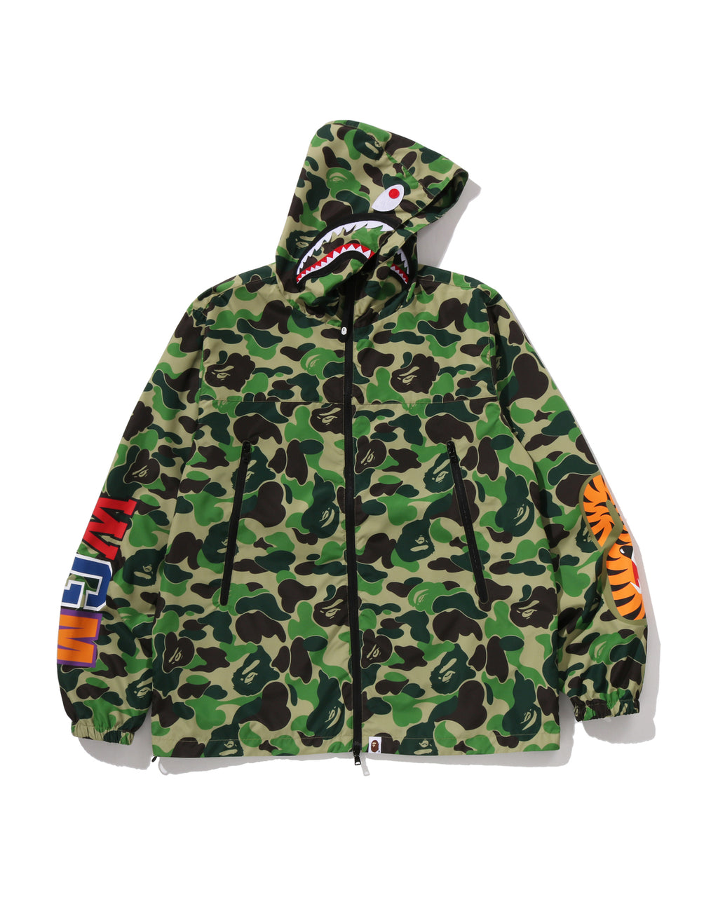 Abc Camo Shark Hoodie Jacket