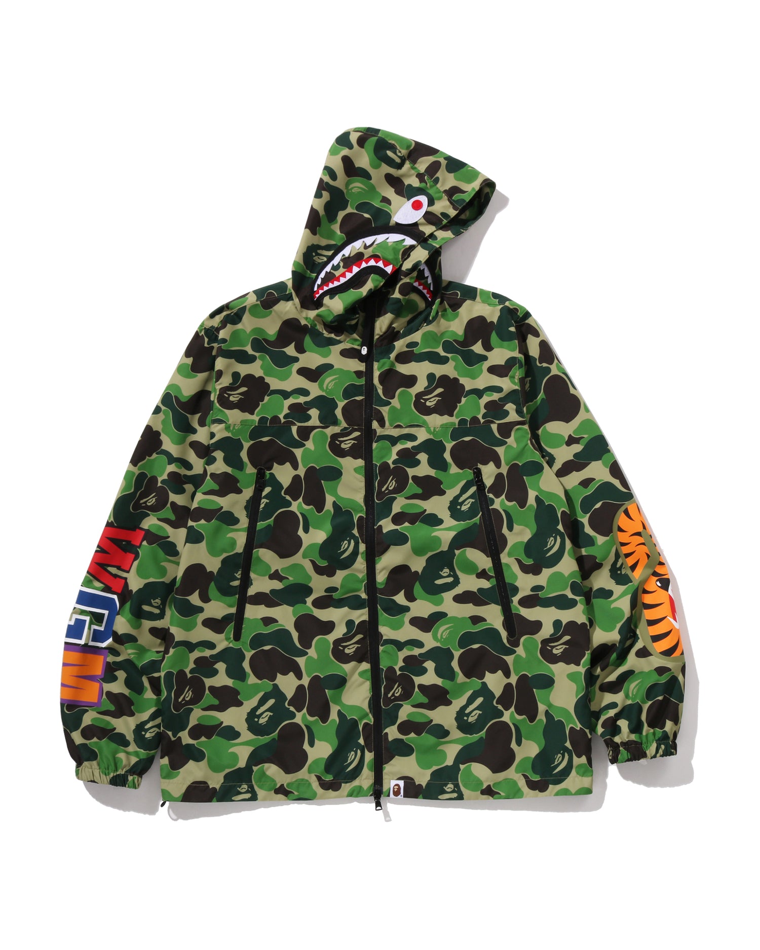 Abc Camo Shark Hoodie Jacket