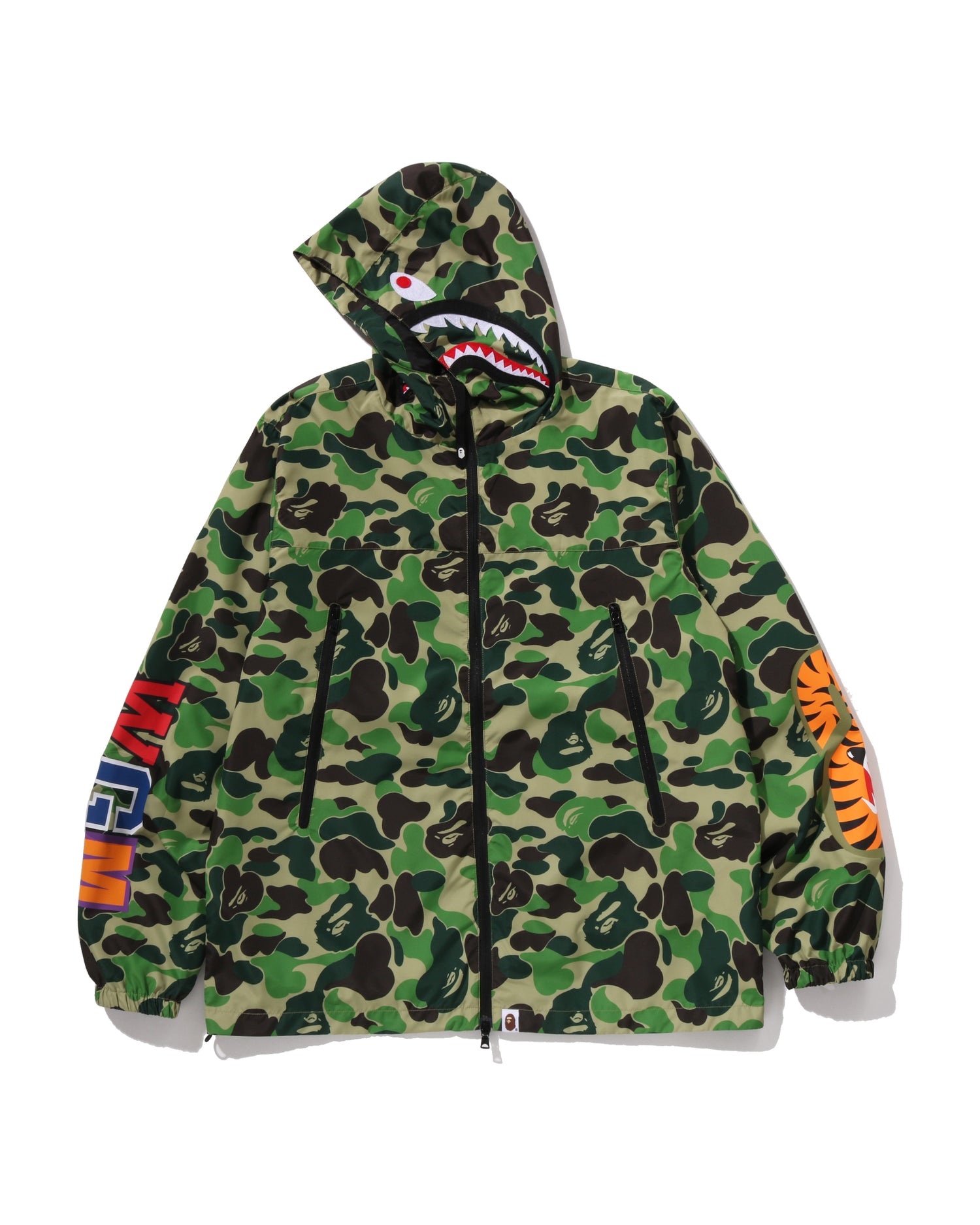 Abc Camo Shark Hoodie Jacket